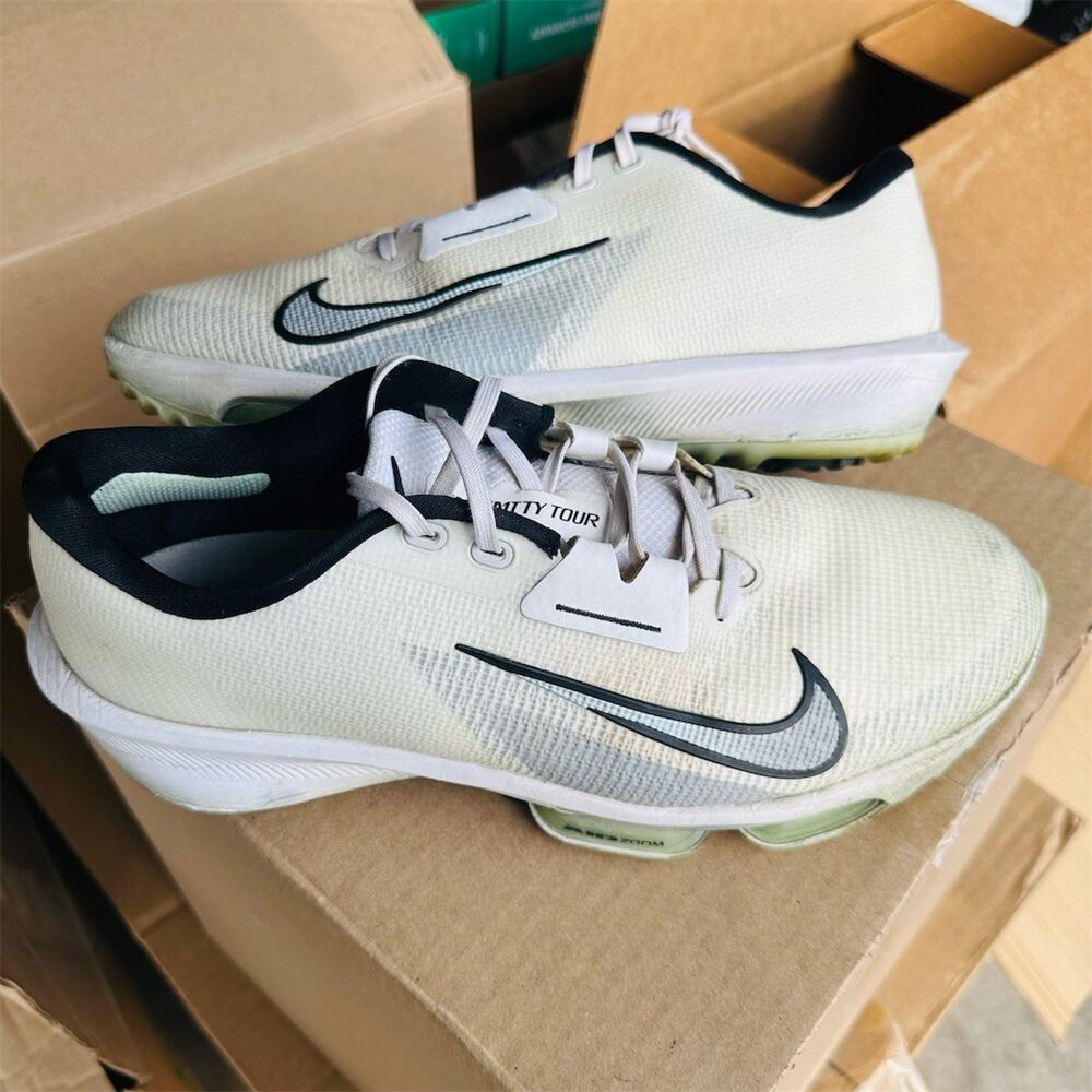 Nike Air Zoom Infinity Tour Next% 2 Golf Shoes White/Black Men's 10.5 Wide
